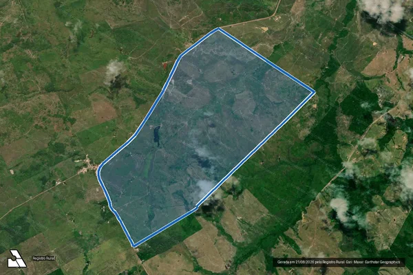 Imagem de satélite de FAZENDA BOM SUCESSO - Parcela 1 em Santa Luzia do Pará - PA