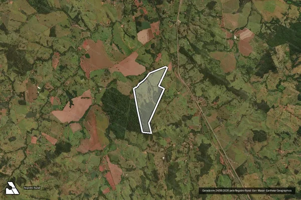 Imagem de satélite de Fazenda Boa Vista do Fundão, Lagoinha, Taperão, Água Limpa - Parte 2 em Petrolina de Goiás - GO