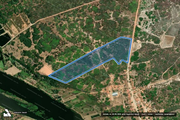 Imagem de satélite de SITIO BARREIRA DOS VIANAS - Parcela 1 em Aracati - CE