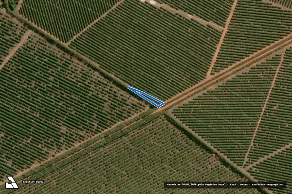 Imagem de satélite de FAZENDA RANCHO VERDE - PARTE 1C5 em Arealva - SP