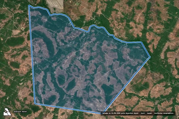 Imagem de satélite de Fazenda Caiçara - Parte 1 em Caxias - MA
