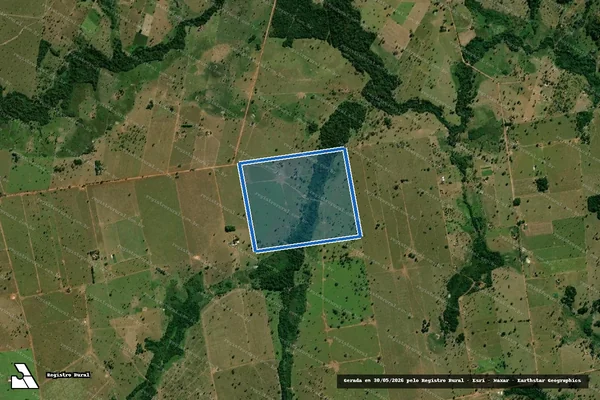 Imagem de satélite de FAZENDA NOVA MIRASSOL - 01 em São José dos Quatro Marcos - MT