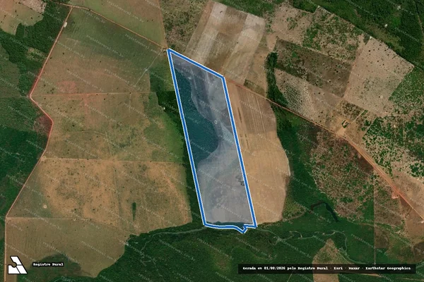 Imagem de satélite de FAZENDA MONJOLO - 001 em Santa Terezinha - MT