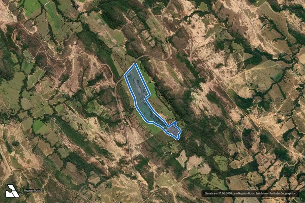 Imagem de satélite de FAZENDA PAPA MEL - Gleba 03 em Unaí - MG