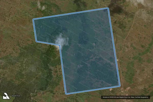 Imagem de satélite de Fazenda Vera Cruz - Parte 1 em Pau D'Arco - PA