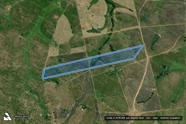 Imagem de satélite de FAZENDA CENTRO VELHO - FAZENDA CENTRO VELHO - Gleba 10 em Vitorino Freire - MA
