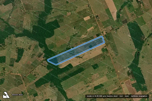Imagem de satélite de LOTE 408, GLEBA 02, GLEBA BOM PRINCIPIO, PA BOM PRINCIPIO - - em Seringueiras - RO