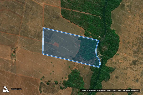 Imagem de satélite de FAZENDA POUSO ALEGRE - Gleba 05 em Barro Alto - GO