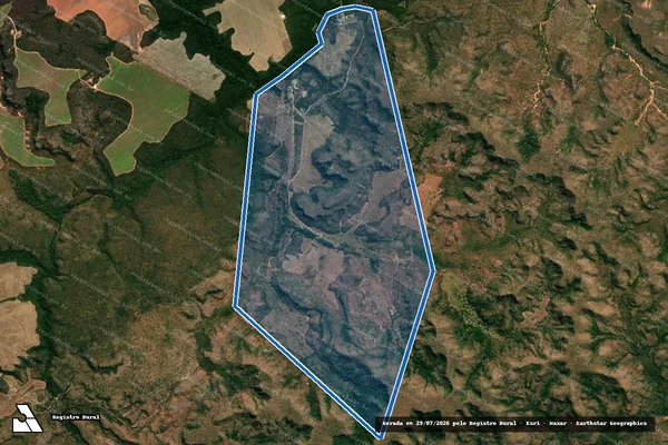 Imagem de satélite de GLEBA AMARO LEITE - Parte 2 em Balsas - MA