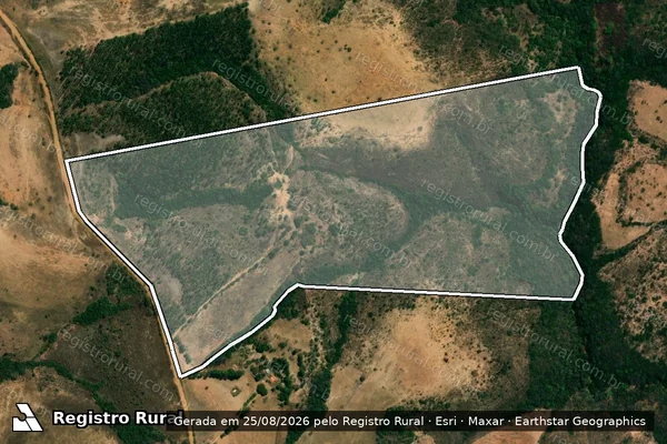 Imagem de satélite de FAZENDA PRATA DOS NETOS - Parte 2 em Presidente Olegário - MG