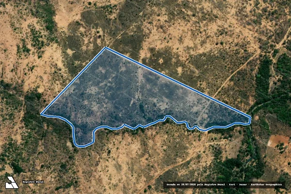 Imagem de satélite de LOTE-06-P. A INDEPENDÊNCIA - LOTE 06 em Buritis - MG