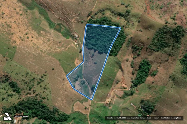 Imagem de satélite de CÓRREGO RIO BRANCO - Parte 1 em Bugre - MG