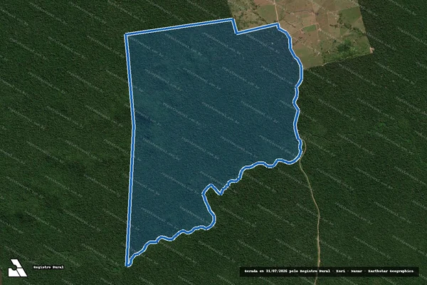Imagem de satélite de Fazenda Bom Futuro - Parte 1 em Aripuanã - MT