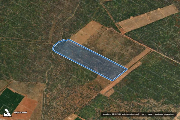 Imagem de satélite de PROJETO DE ASSENTAMENTO MAÍSA ? LOTE 310 - Parte 1 em Mossoró - RN