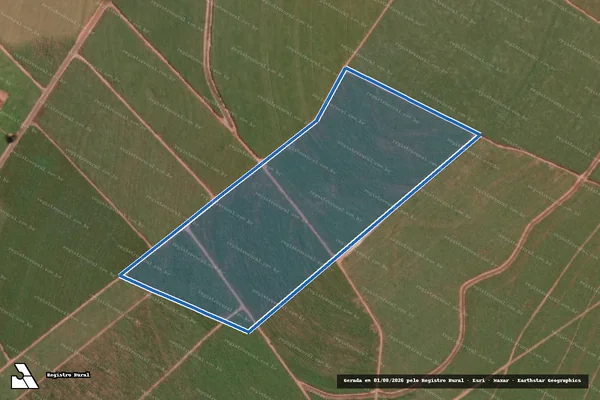 Imagem de satélite de SITIO ANHUMAS GLEBA 2 - Parte 1 em Pederneiras - SP