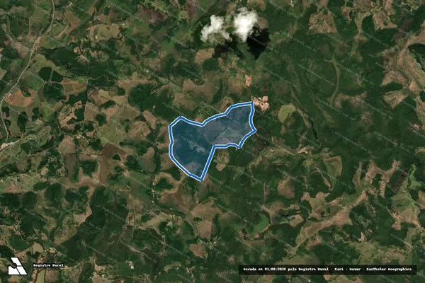 Imagem de satélite de FAZENDA SANTA HELENA - Fazenda Santa Helena em Caraí - MG