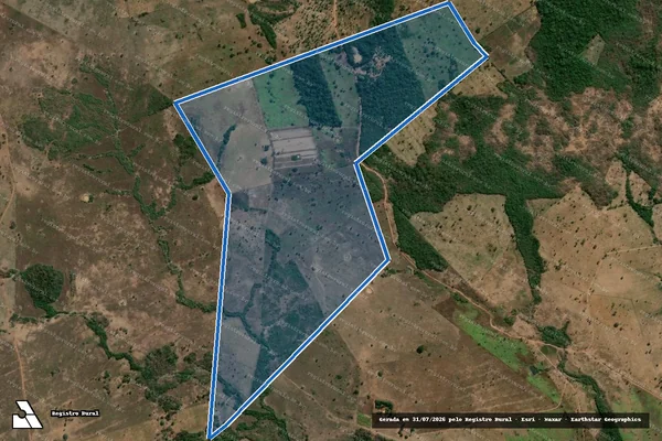 Imagem de satélite de FAZENDA PERNAMBUCO - Parcela 1 em Porto Franco - MA
