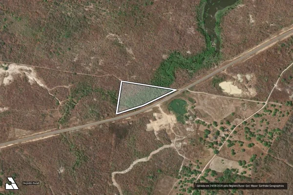 Imagem de satélite de RIACHO DO RETIRO - RIACHO DO RETIRO ? GLEBA 1 em Itapipoca - CE