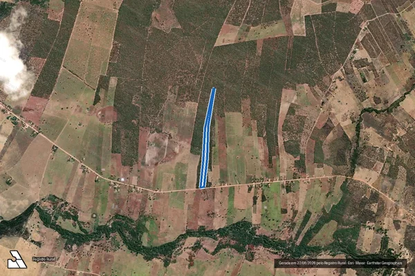 Imagem de satélite de Sítio São Sebastião II / Parte 1