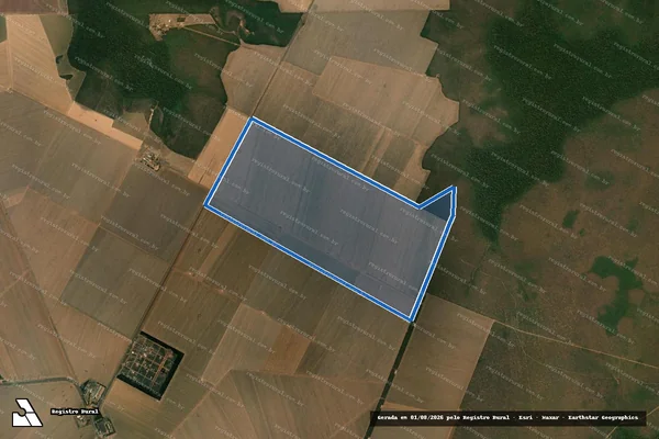 Imagem de satélite de Fazenda São Domingos - GLEBA A em Brasnorte - MT
