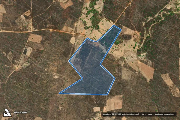 Imagem de satélite de FAZENDA POÇO DE PEDRA I - Gleba 2 em Avelino Lopes - PI