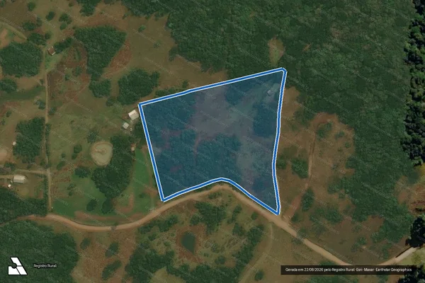 Imagem de satélite de FAZENDA DOS ILHÉUS - CRIÚVA - PARCELA 05 em Caxias do Sul - RS