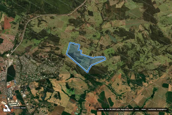 Imagem de satélite de FAZENDA ÍNDIA GOIANA - FAZENDA ÍNDIA GOIANA em Goiânia - GO