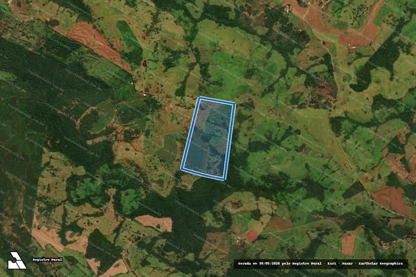 Imagem de satélite de Fazenda Santo Angelo ? Mat. 11216 - Fazenda Santo Angelo ? Mat. 11216 em Guaraniaçu - PR