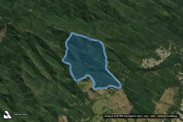 Imagem de satélite de Fazenda Sao Jose da Vargem Grande - Parcela 1 em Santa Isabel - SP