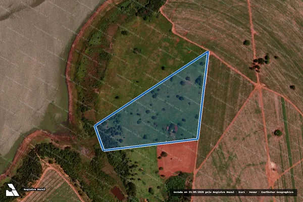 Imagem de satélite de Sítio do Dodô - Parcela 1 em Barretos - SP