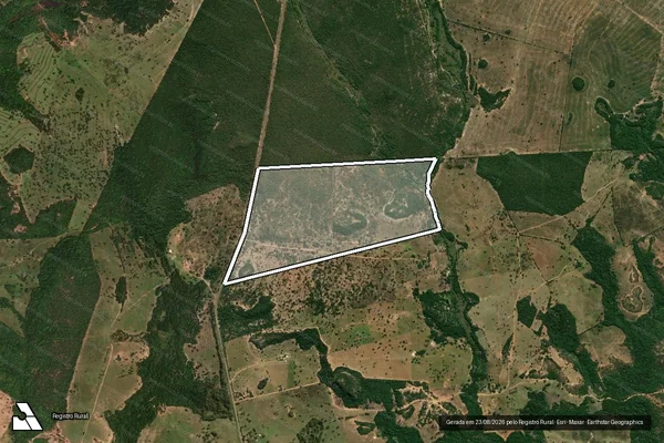 Imagem de satélite de Fazenda São Pedro - Gleba A em Figueirão - MS