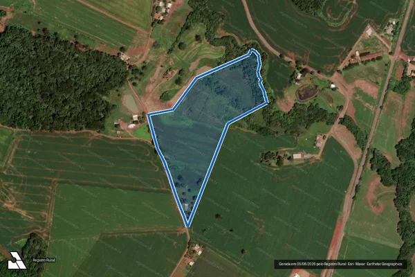 Imagem de satélite de MAT.: 25452 - Parte 1 em Bom Jesus - SC