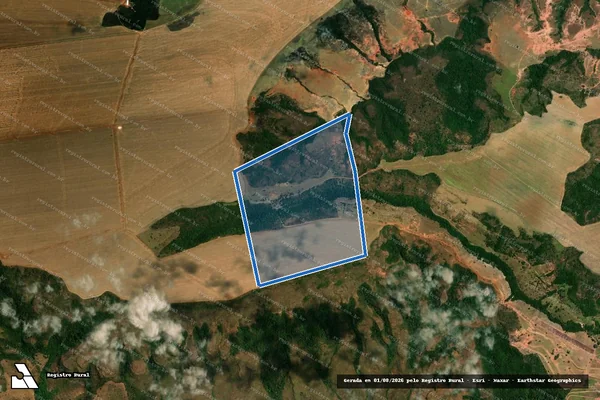 Imagem de satélite de Fazenda Batovi - Parcela 1 em Tesouro - MT