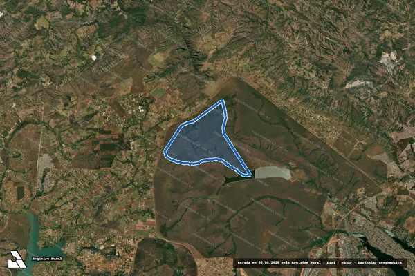 Imagem de satélite de Fazenda Brejo ou Torto - Parte 1 em Brasília - DF