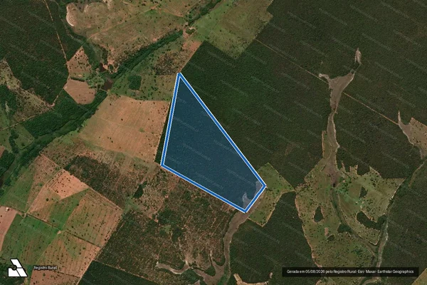 Imagem de satélite de FAZENDA NOSSA SENHORA APARECIDA - Gleba 2 em Campo Grande - MS