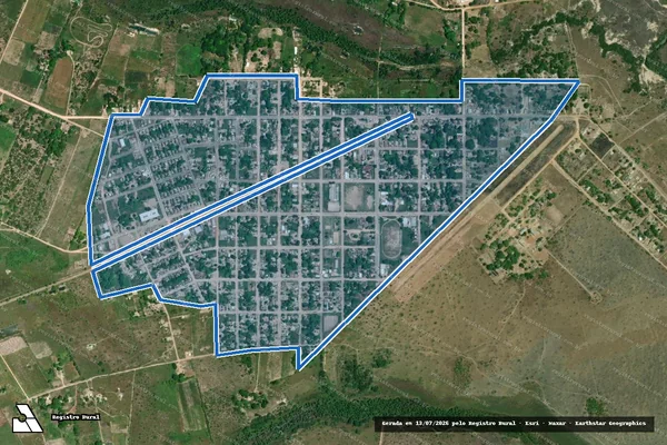 Imagem de satélite de Perímetro Urbano – Normandia / Parte 1