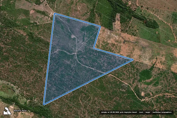 Imagem de satélite de FAZENDA BELA VISTA - Parte 1 em Formosa da Serra Negra - MA