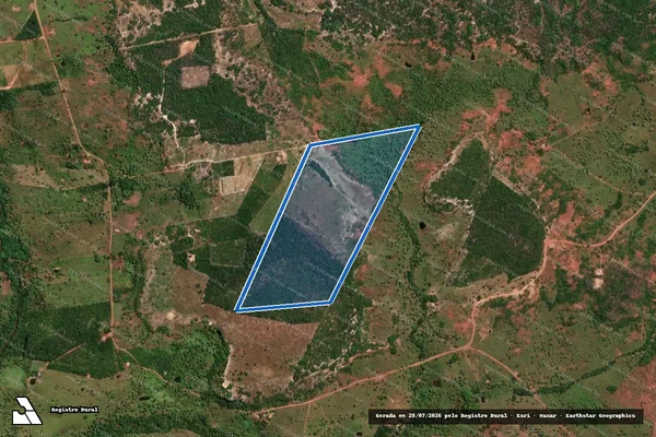 Imagem de satélite de FAZENDA MANGABEIRA - PARTE 8 em Formosa da Serra Negra - MA