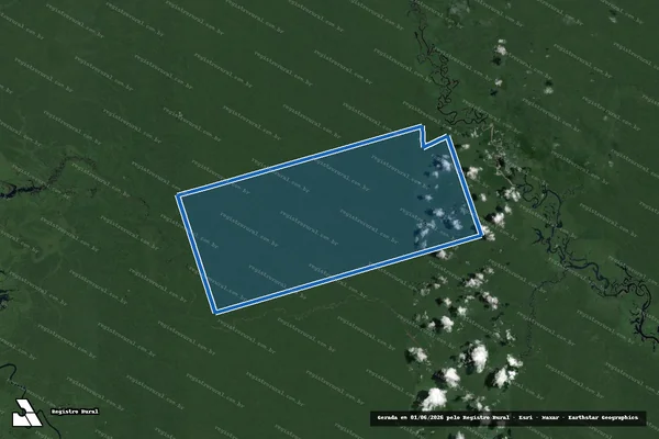 Imagem de satélite de CAYAMBE - Parte 1 em Coari - AM