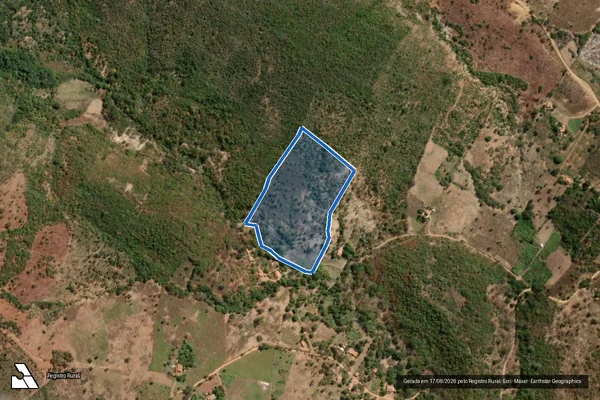 Imagem de satélite de Fazenda Gangorra / Parte 1