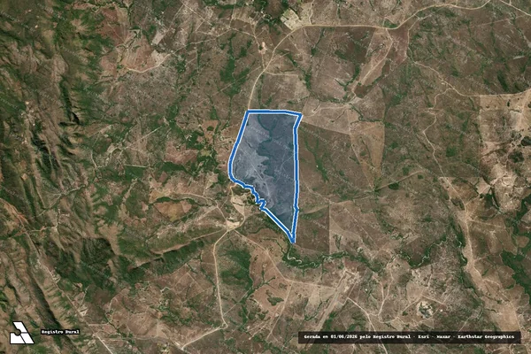 Imagem de satélite de Fazenda Curralinho - Parte 1 em Arraias - TO