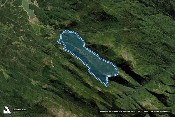 Imagem de satélite de FAZENDA BRUNO - Posse Autos: 2308-33.2007.8.16.0037 em Campina Grande do Sul - PR