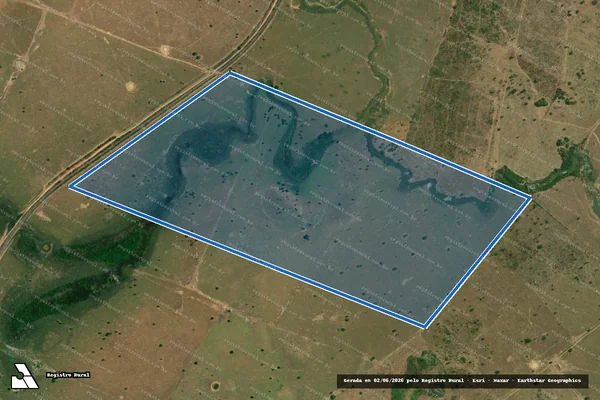 Imagem de satélite de FAZENDA BARRAGEM XIII - PARTE 02 em São Francisco do Brejão - MA