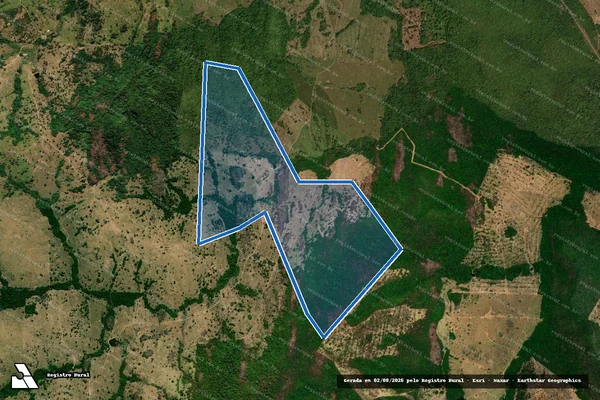 Imagem de satélite de Fazenda Nossa Senhora Aparecida - Parte ? 1 em Nova Olinda - TO