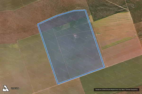 Imagem de satélite de Fazenda Potiguar I - Fazenda Potiguar I em Formosa do Rio Preto - BA
