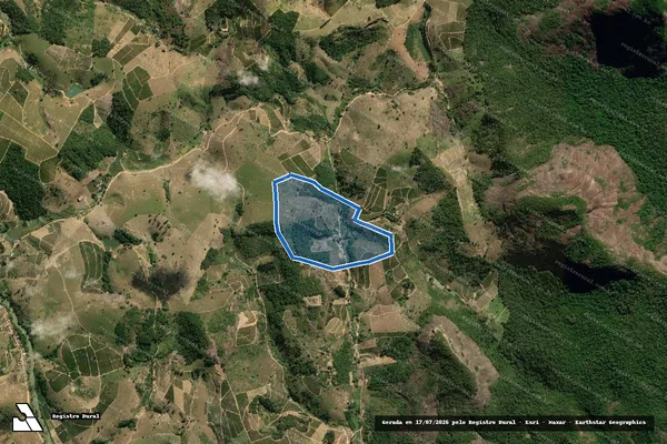 Imagem de satélite de SÍTIO DOS ANJOS I - SÍTIO DOS ANJOS I em Vila Pavão - ES