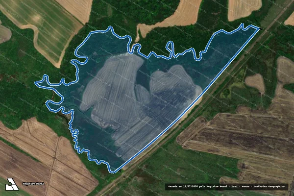Imagem de satélite de Fazenda do Posto - Gleba-B em Castro - PR