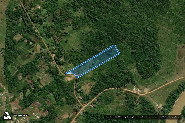 Imagem de satélite de Polo Agroflorestal da Sibéria ? Lote 05 - Lote 05 Parte A em Xapuri - AC