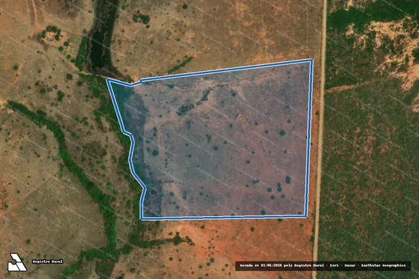 Imagem de satélite de FAZENDA GAMELEIRA - Gleba 02 em Campos Belos - GO