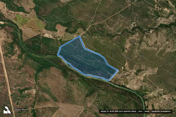 Imagem de satélite de Fazenda Boa Vista - Parte A em Taguatinga - TO